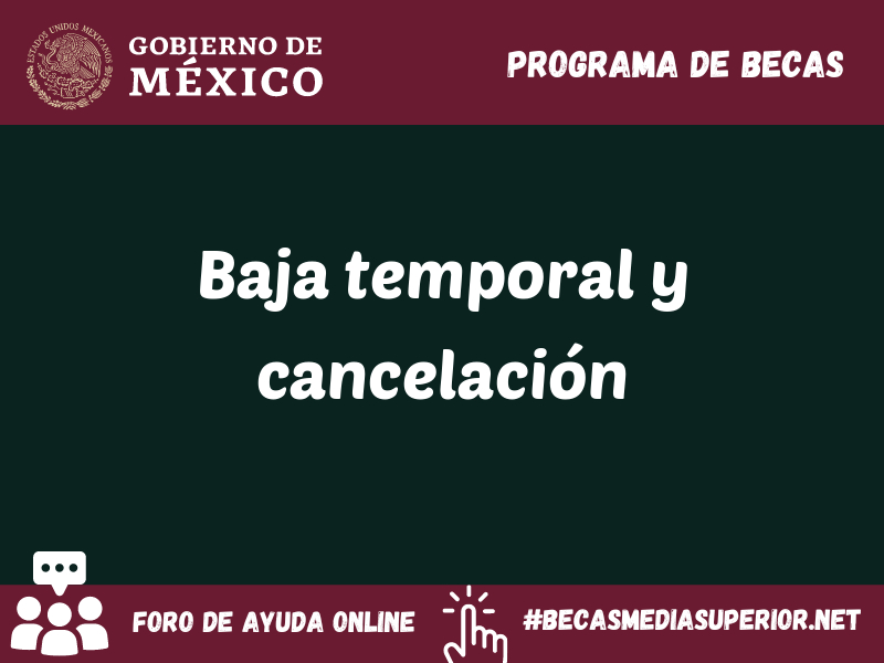 Si Me Doy De Baja Temporal Me Quitan La Beca