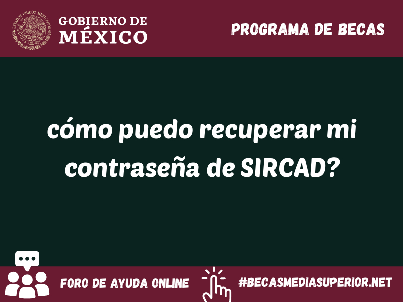Como Recuperar Mi Contraseña De Sircad Sin Correo